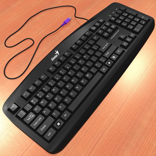 computer asus 3d model - Computer Yellow by PROmax_